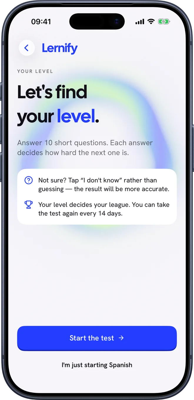 The level test